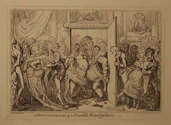 Inconveniences of a crowded Drawing Room